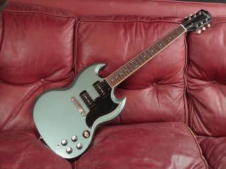 epiphone sg p90 peehlam blue