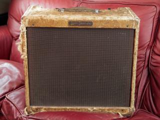 fender super amp 1959 tweed narrow panel 6l6 